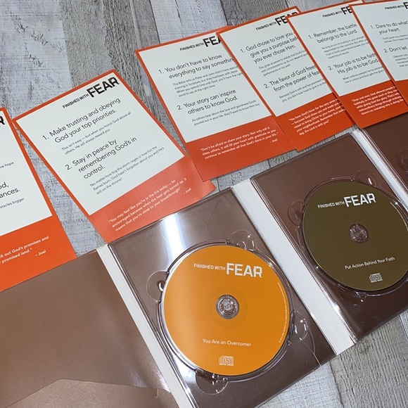 Finished with Fear by Joel Osteen CD set - Picture 7 of 7